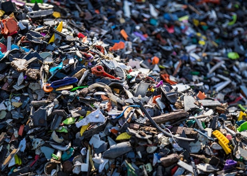 Processed plastics