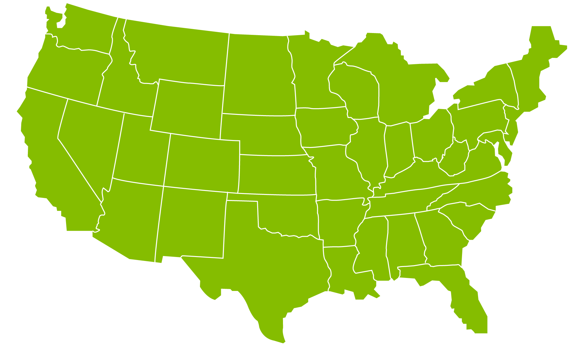 US map